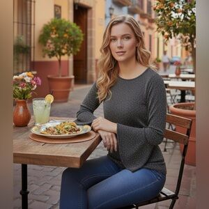 🔥NWT Michael Kors Sparkly Top